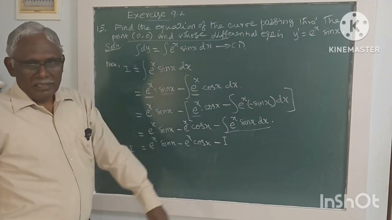 MGK/036/CBSE/Class 12/Solving Differential Equation/Variables Sepearables Part IV