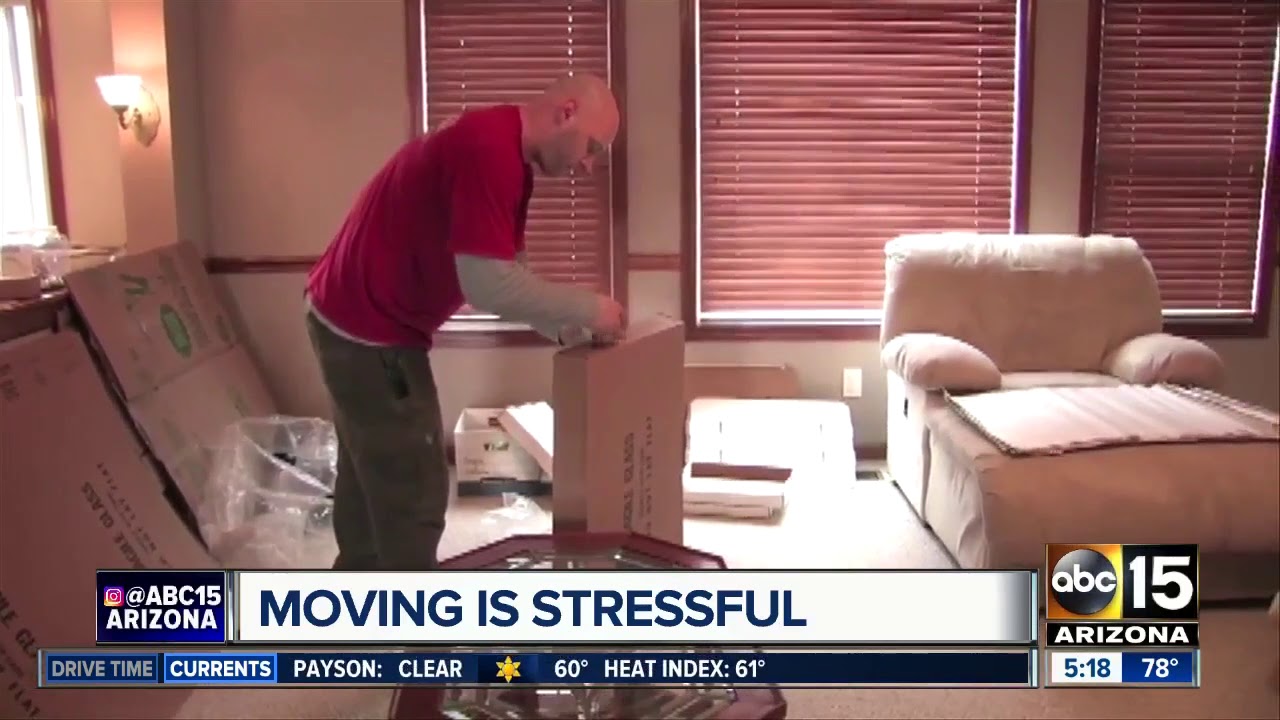How to alleviate moving stress