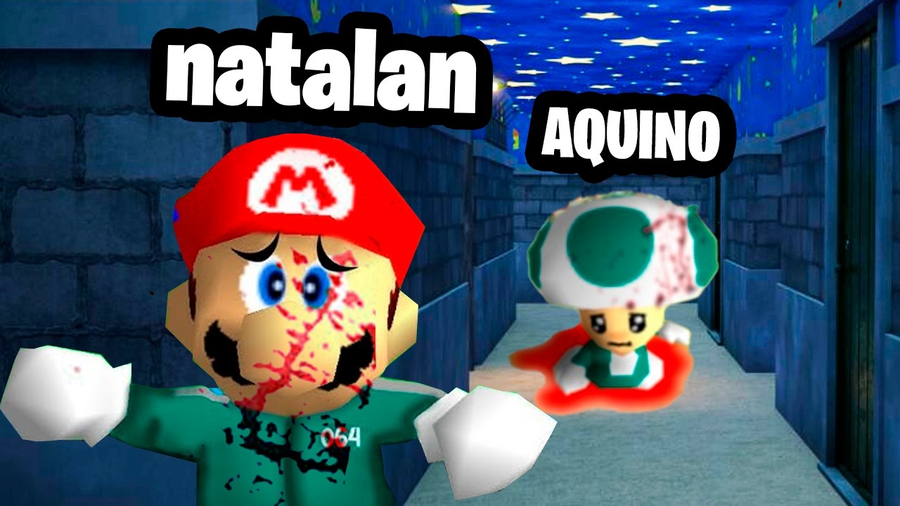 los JUEGOS del CALAMAR pero en MARIO 64 💀