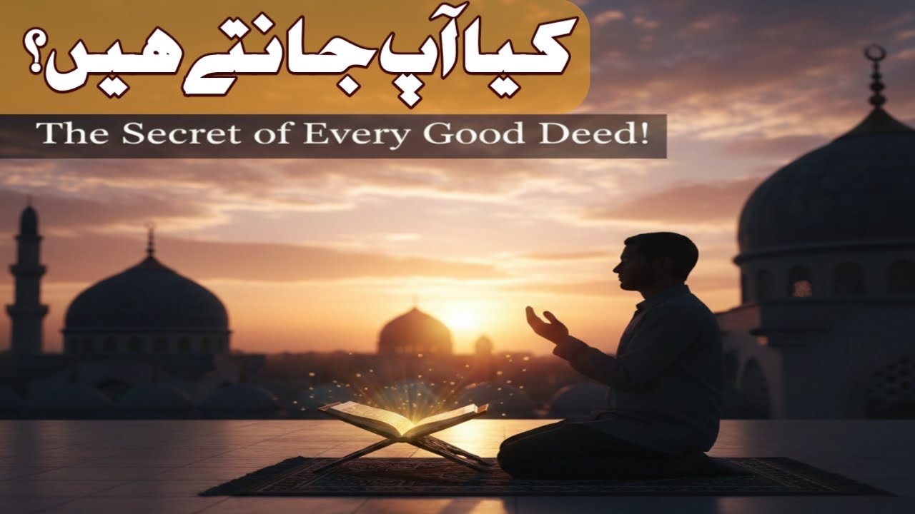“Did You Know? ہر نیک عمل کا اجر | Surah Al-Baqarah 110 | Islamic Motivation