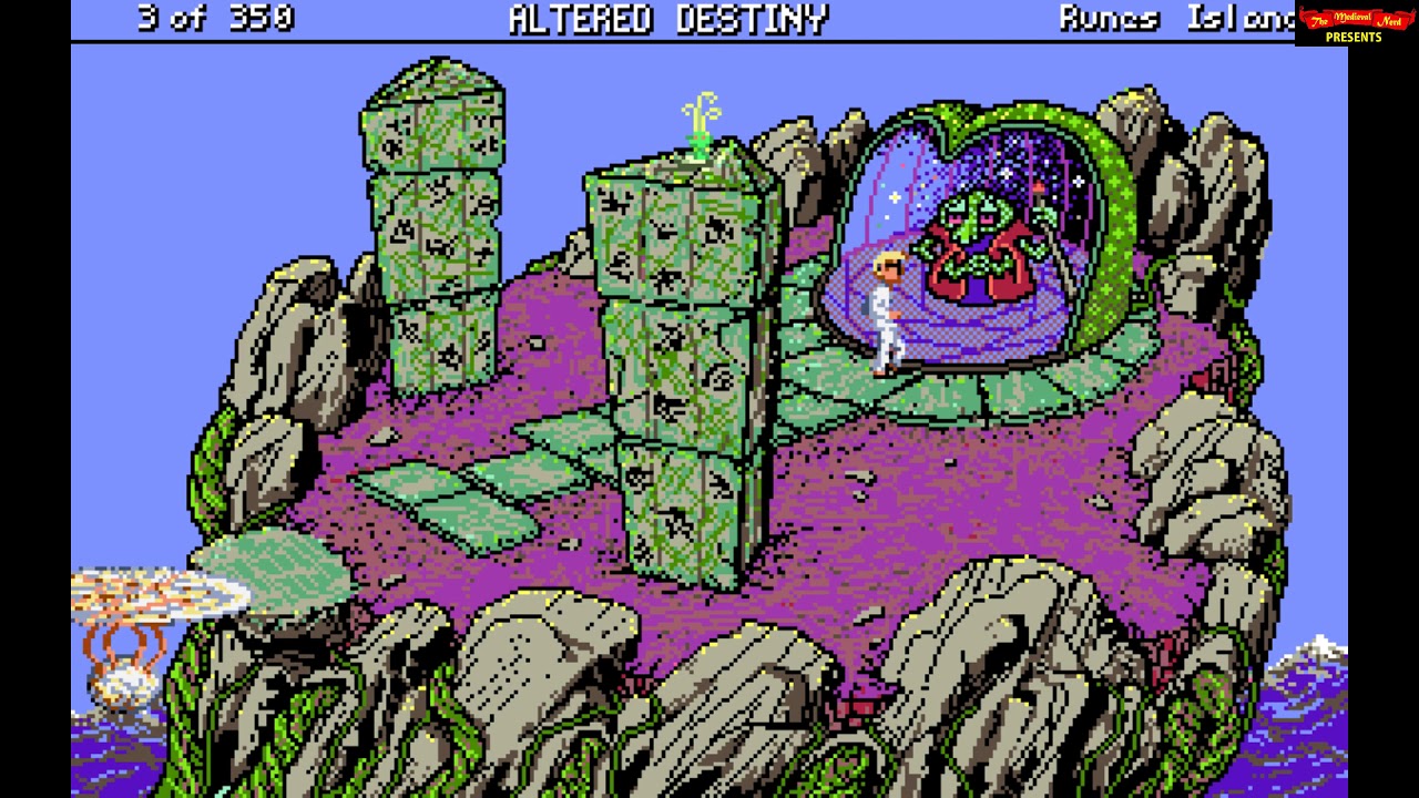 Altered Destiny (1990) - DOS Gameplay Video - PC-MSDOS