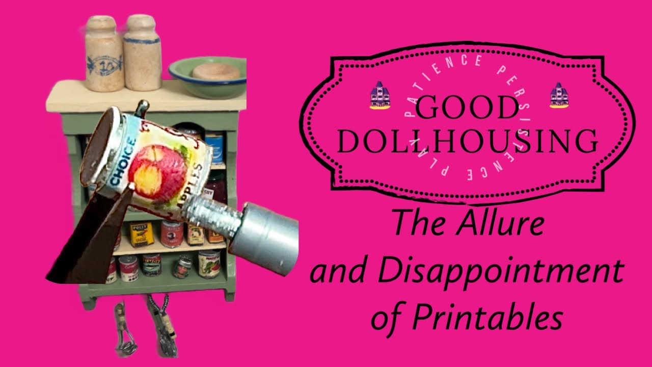 How Printables Are Helping Me BECOME A BETTER MINIATURIST! ✨#miniatures #dollhouse #diy