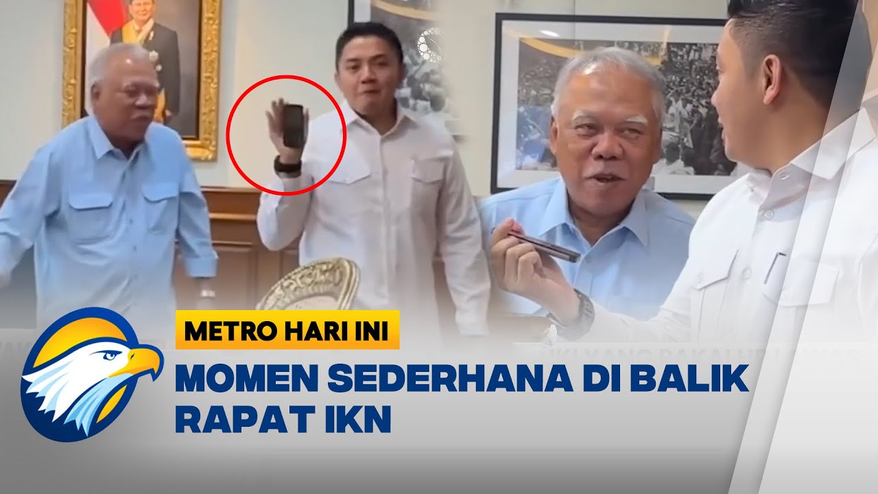 Momen Basuki Dipuji Seskab Teddy Soal Ponsel Jadul - [Metro Hari Ini]