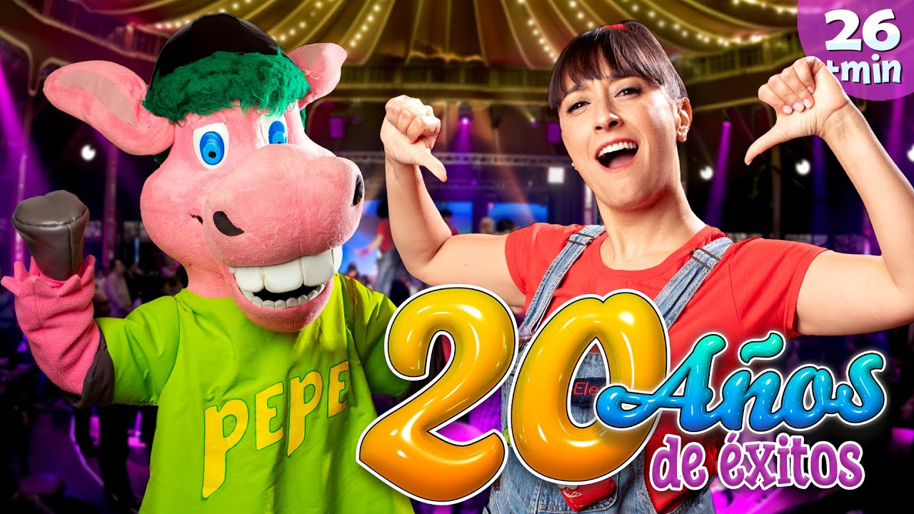 🥳🎂 CantaJuego 20 AÑOS DE ÉXITOS  🎶  Hits y Grandes Éxitos  🫏🐊 Música Infantil y Canciones para niños