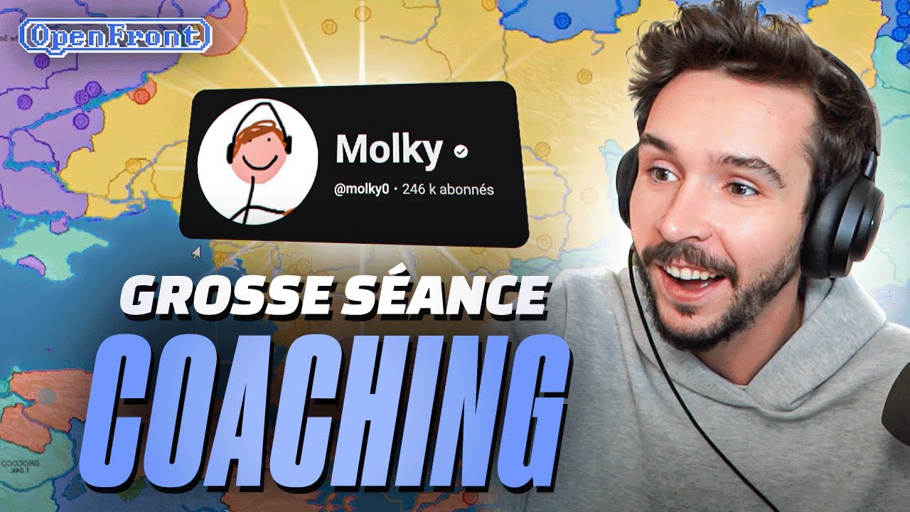 LE MAÎTRE DE LA STRATÉGIE ME COACH ! (OpenFront avec Molky)