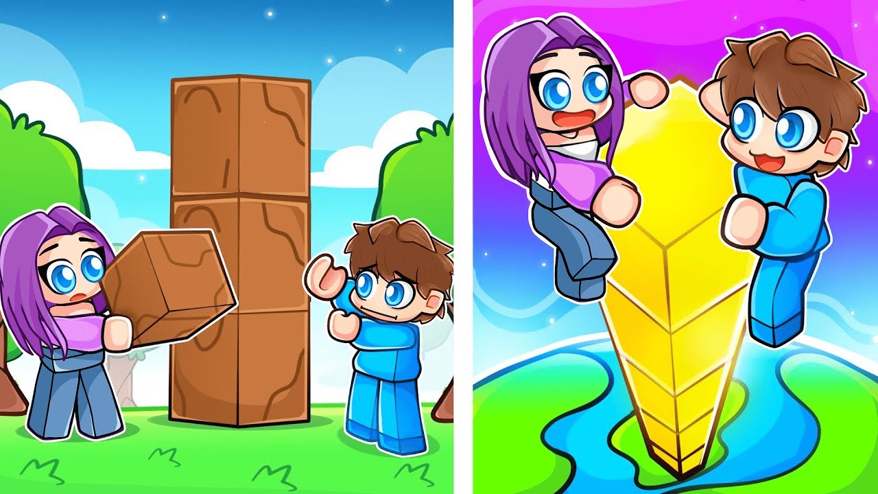 10 MİLYON MİNECRAFT BLOĞU ile UZAYA ÇIKTIK 🌍 - Roblox