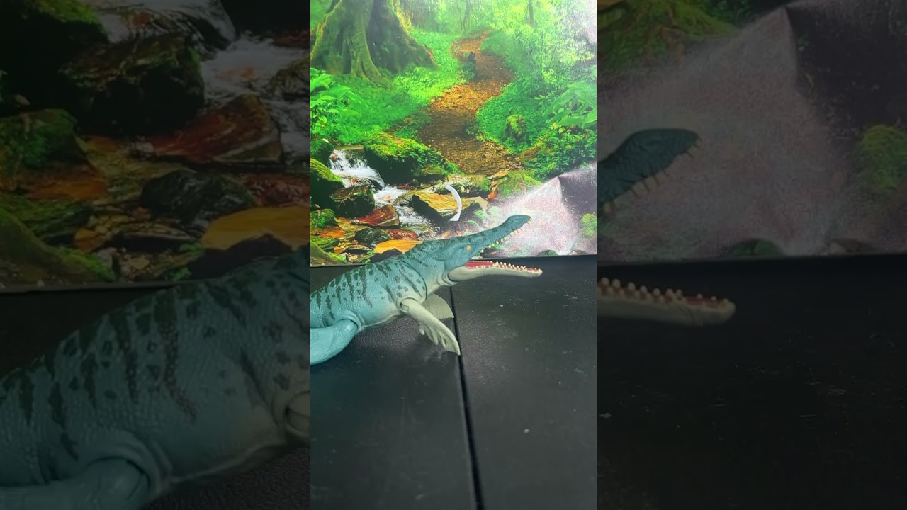Torvoneustes got VIOLATED😳&hellip; #jurassicworldrebirth #mosasaurus #toys #viral #shorts