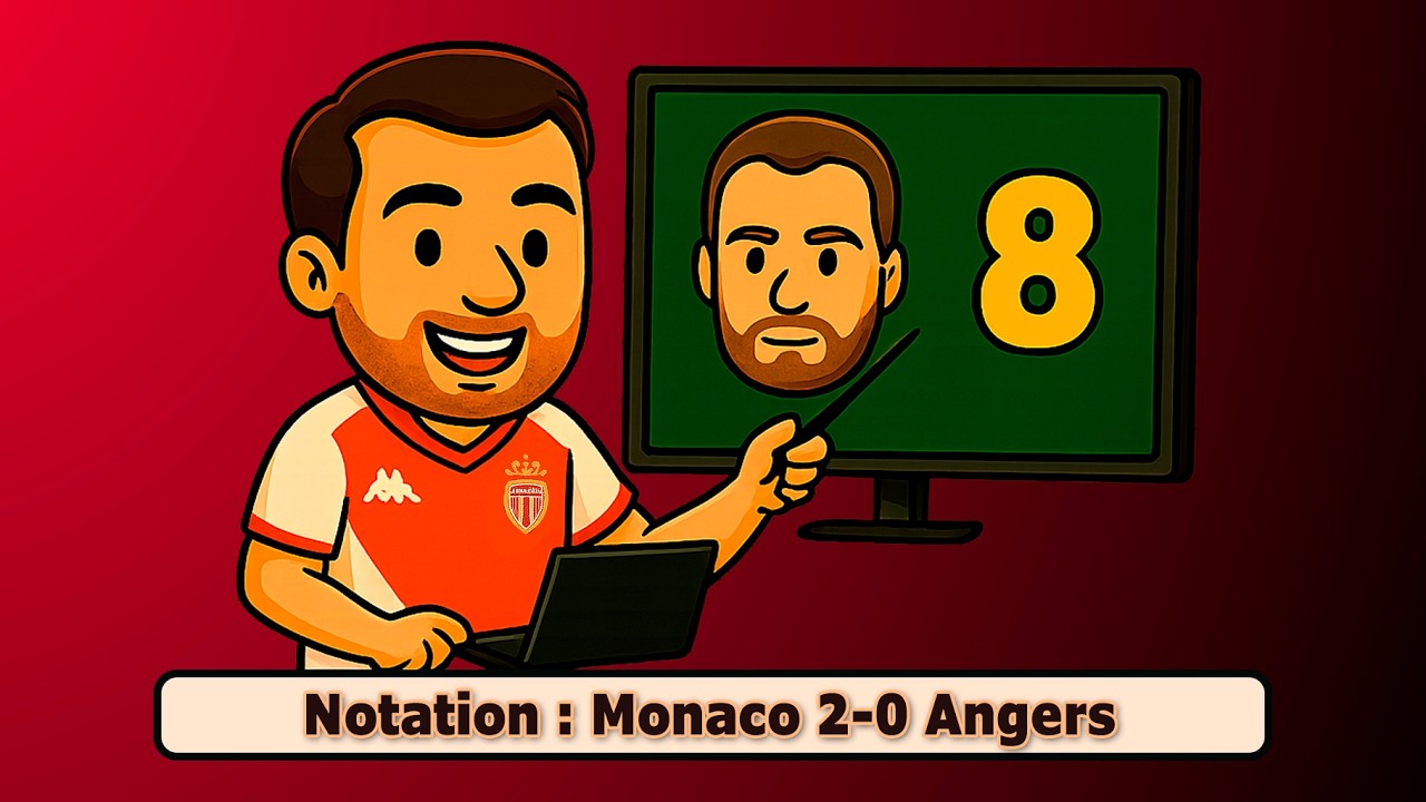 Notation : Monaco 2-0 Angers