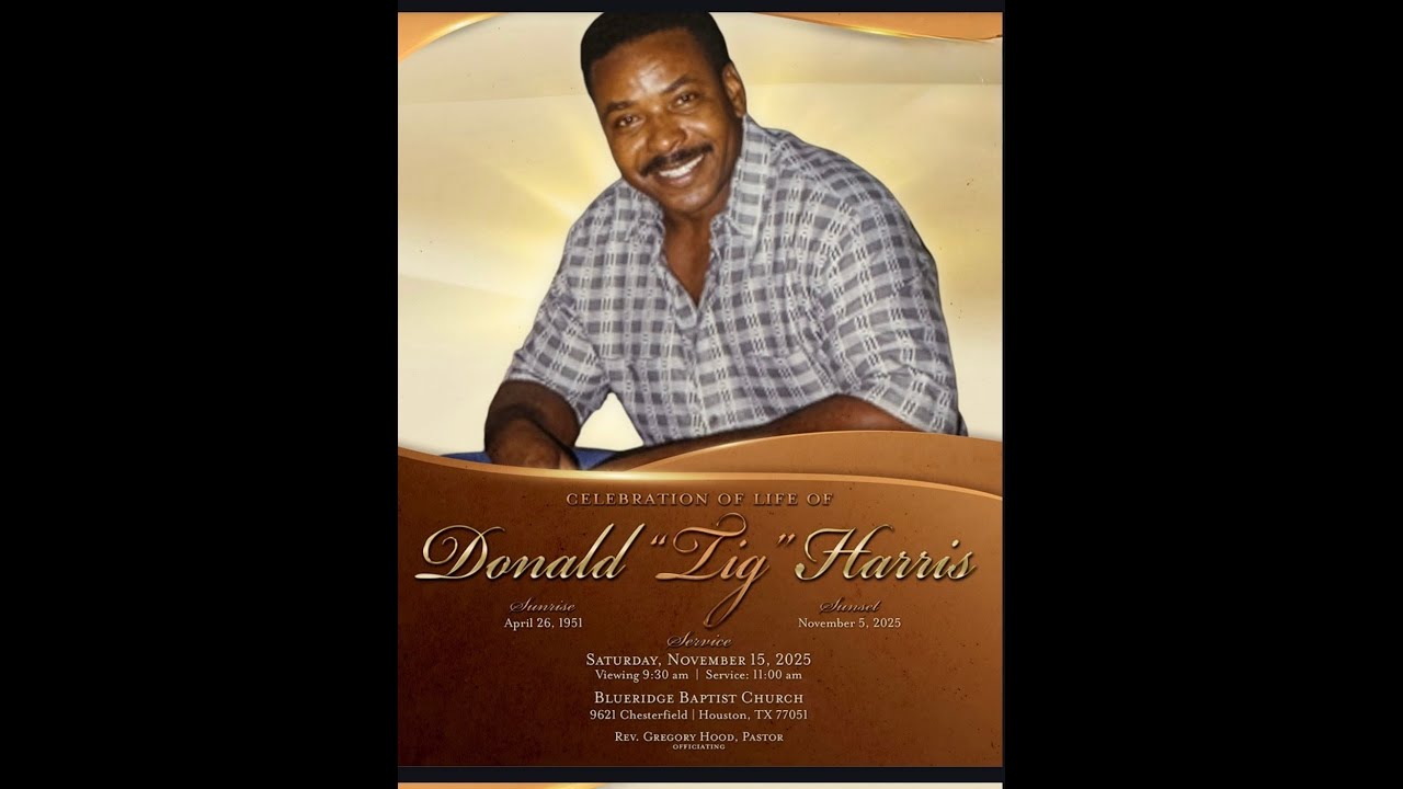 Celebration of Life Service for Deacon Donald Harris