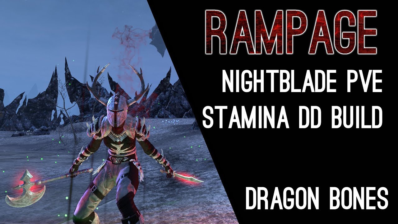 Stamina Nightblade Build PvE 