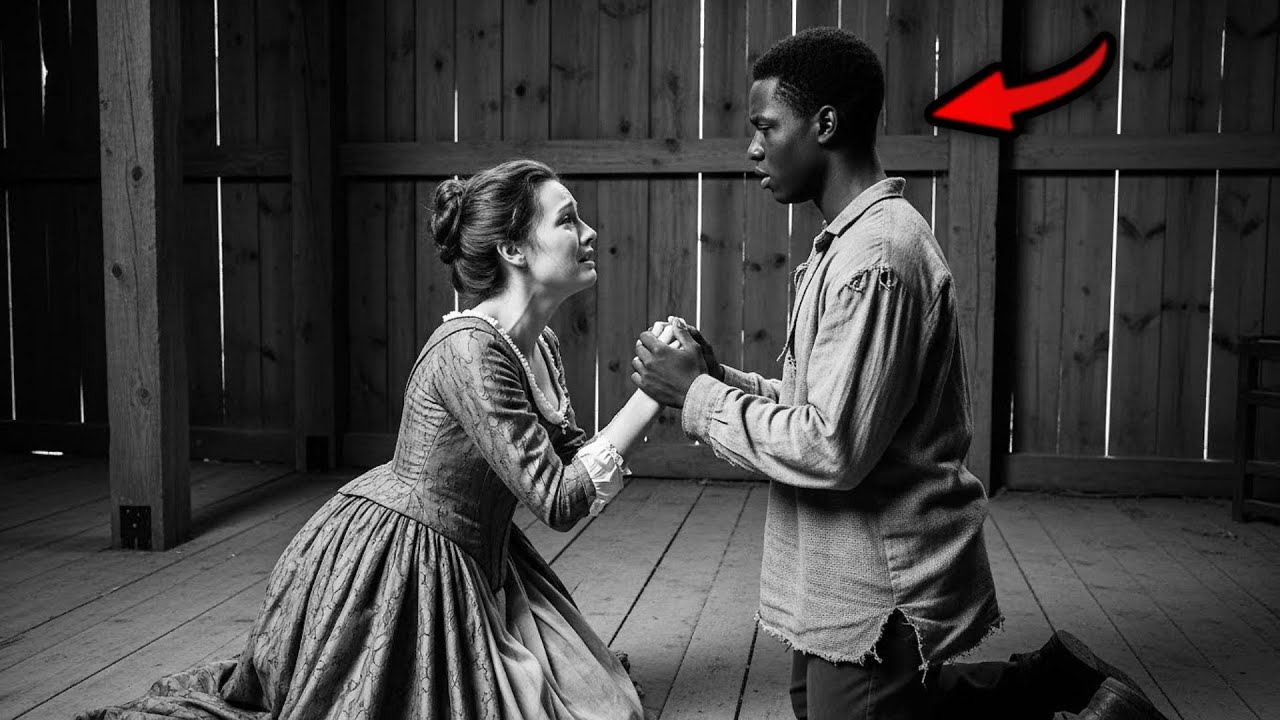 The Master’s Wife Begged the Young Slave to Stay in The Cabin  - Then This Happened