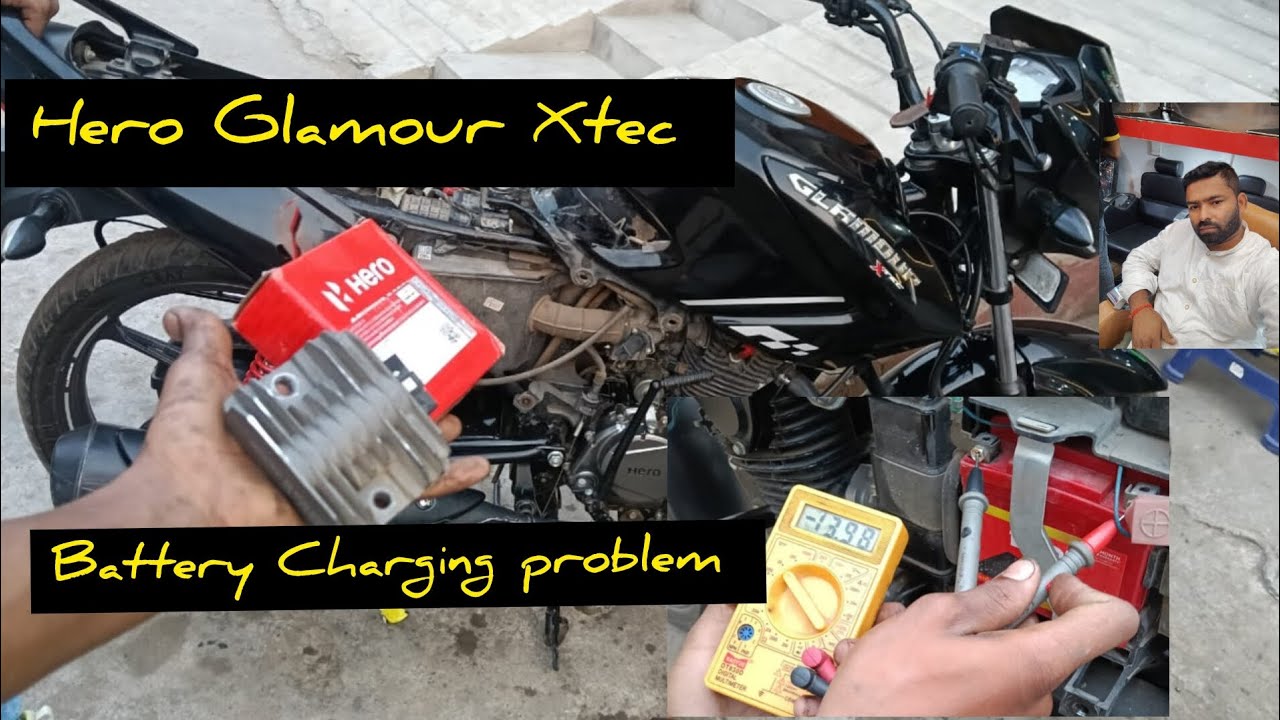 Hero Glamour Xtec battery Charging problem Solve...