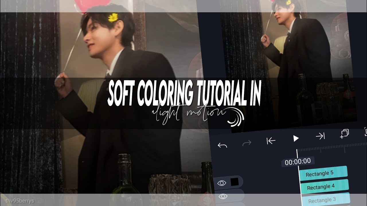 SOFT COLORING  tutorial in | alight motion 