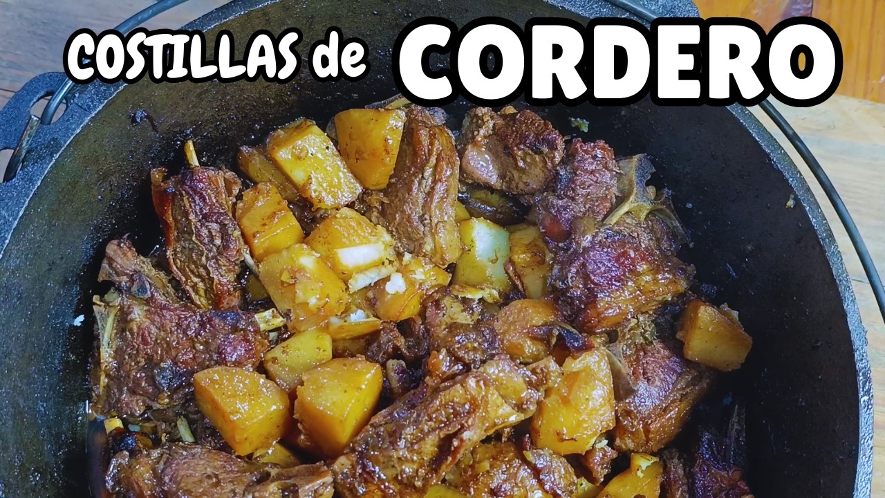 COSTILLAS de CORDERO a la OLLA 