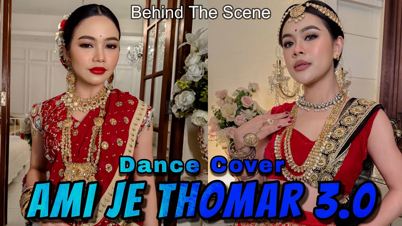 Melly Rara sempat menyerah dan mau ganti lagu ⁉️ || Behind The Scene || Dance Cover Ami Je Tomar 3.0