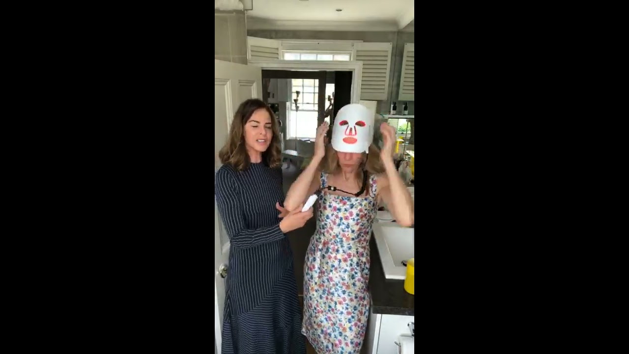 Talking tweakments with Trinny in her bathroom | Alice Hart-Davis