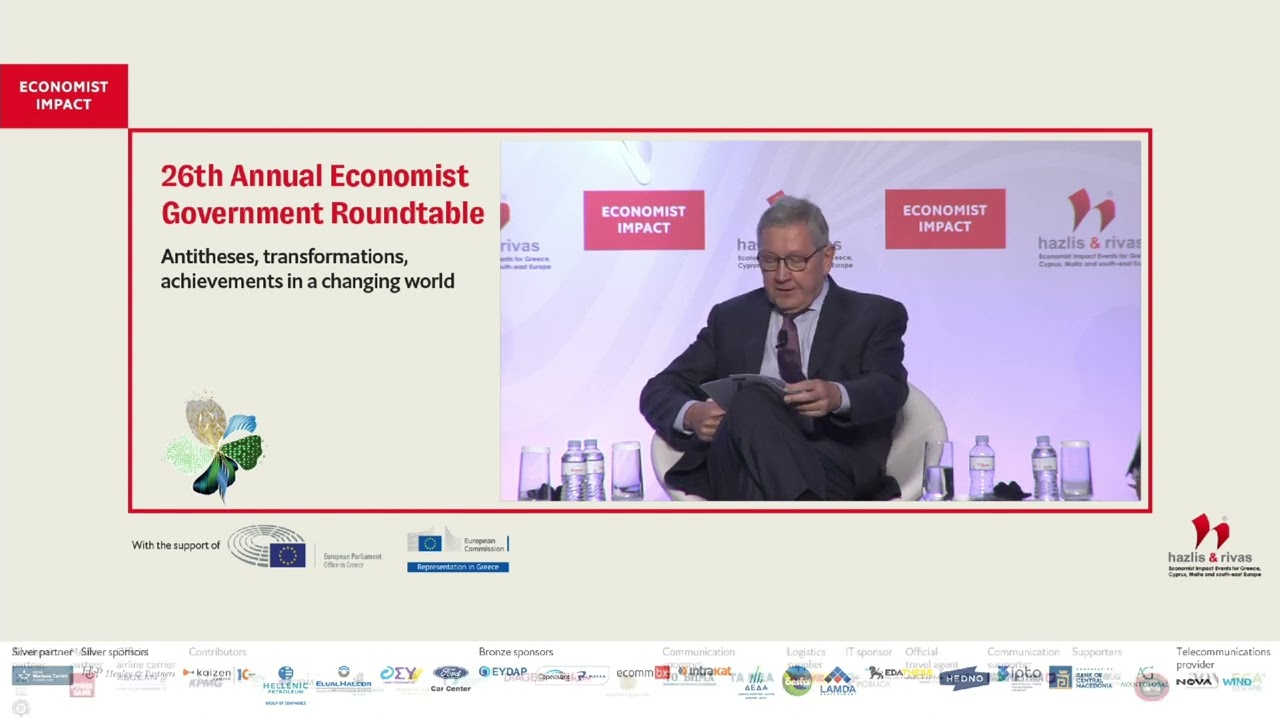 Klaus Regling on Greece and the euro zone: the financial landscape