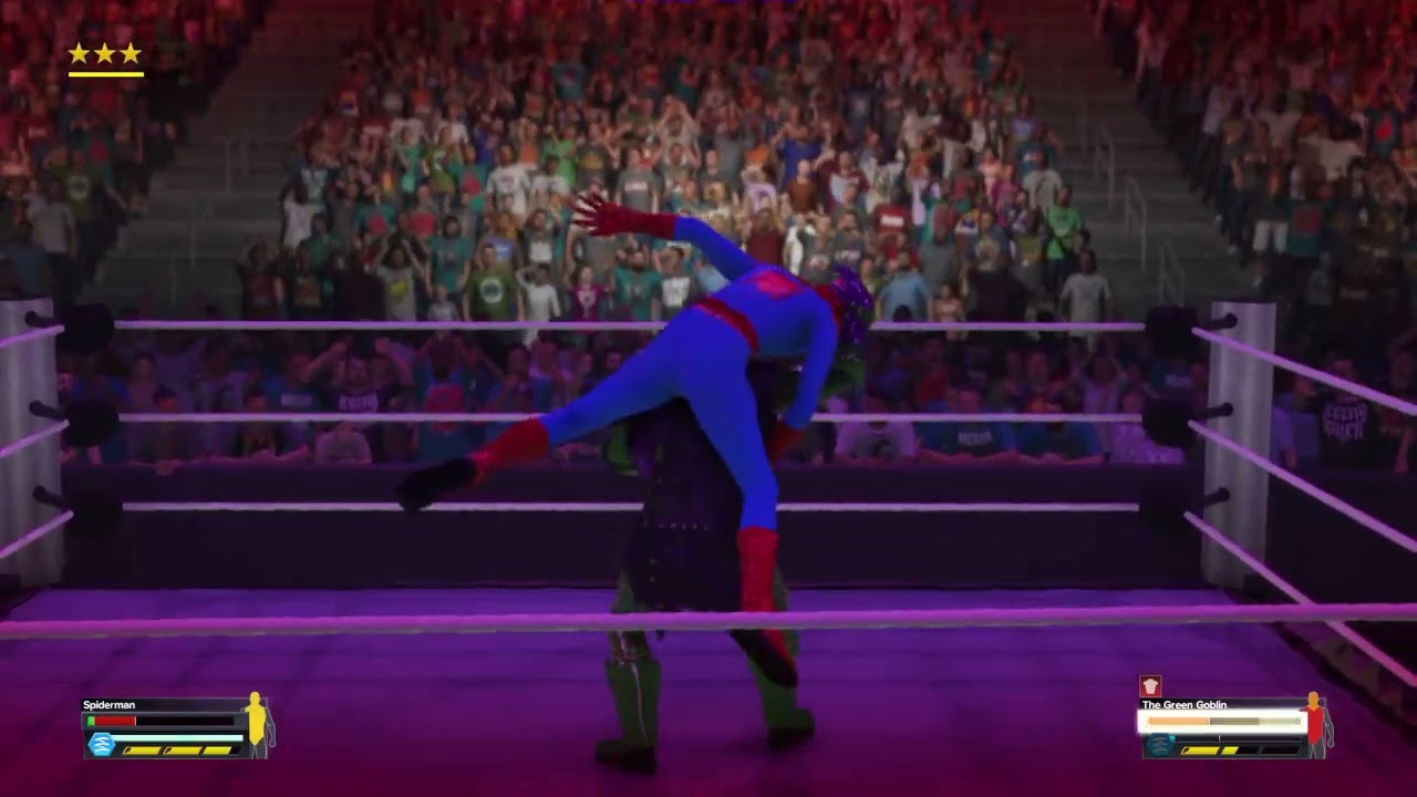 WWE 2K23 Человек-паук против Зеленого гоблина