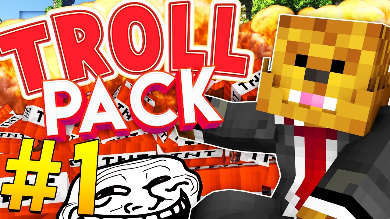 Minecraft TROLL PACK - Pranking Your Favorite YouTubers! #1 | JeromeASF