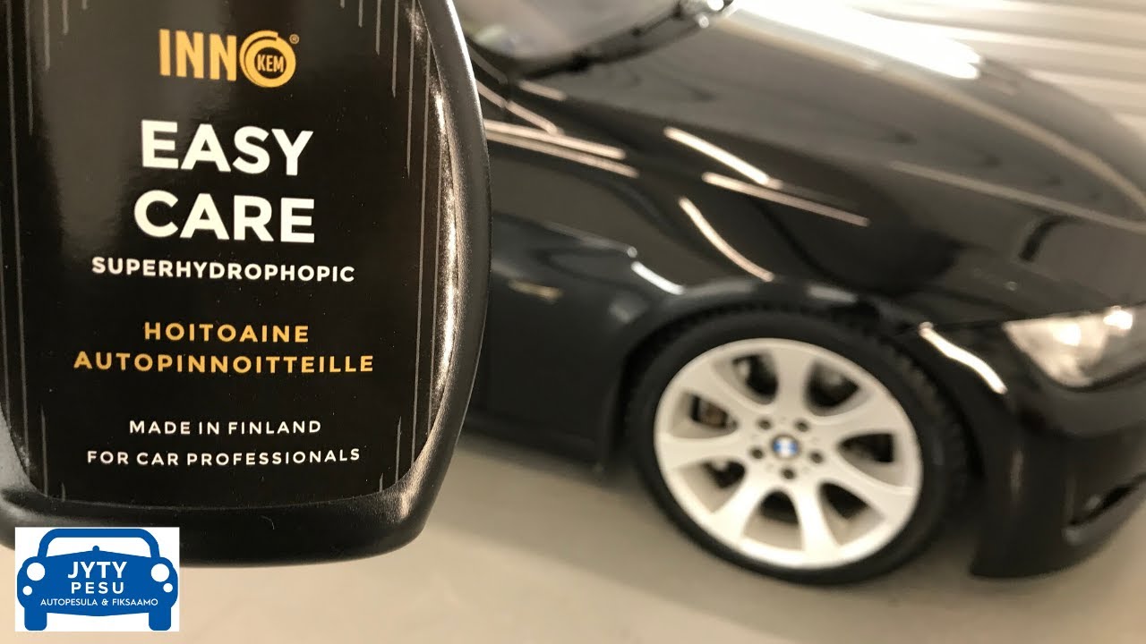 Uusi auton kestopinnoite hoitokäsittely | pikavahamainen Inno Superhydrophopic - Easy care