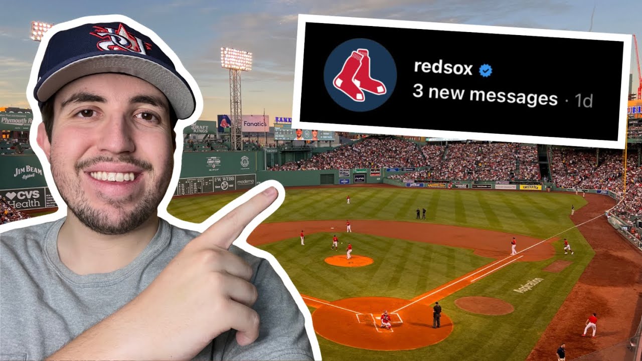 The Red Sox Invited Me to a Game at Fenway Park! | Ballpark Vlog