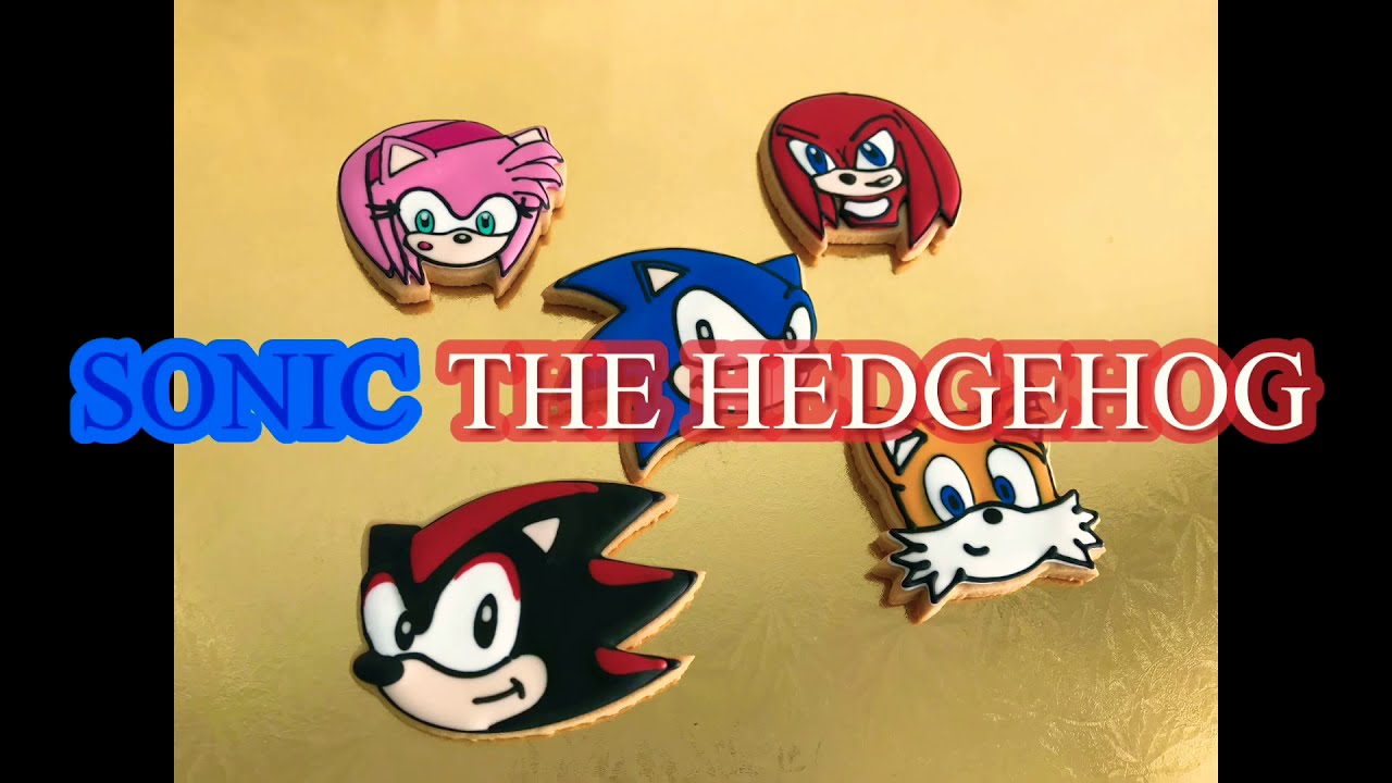 Sonic boom cookies | cookie decorating techniques