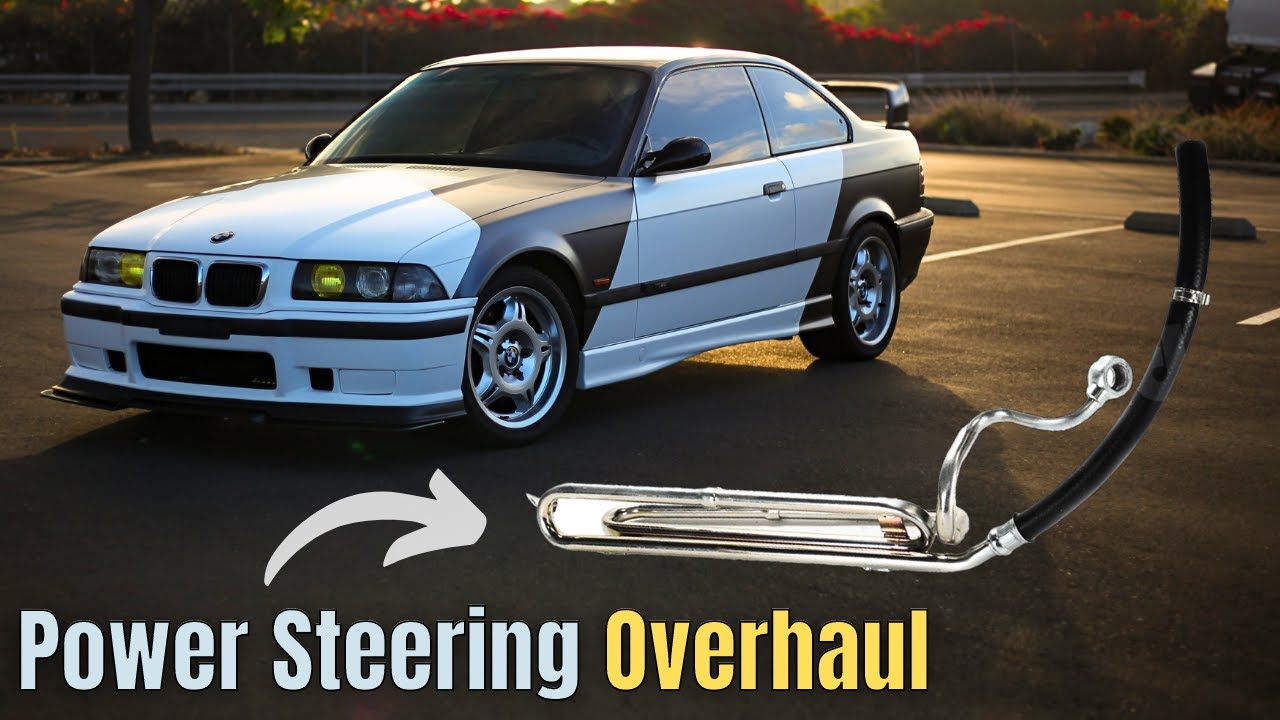 E36 Power Steering System Walkthrough & Parts Replacement | 4K