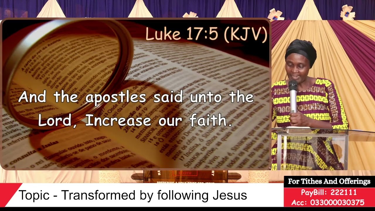 Tr. Gladys Nyapera || Transformed by following Jesus