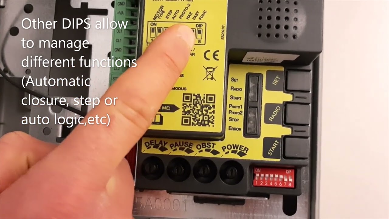 2 STARG824NG SWING GATES CONFIGURATION