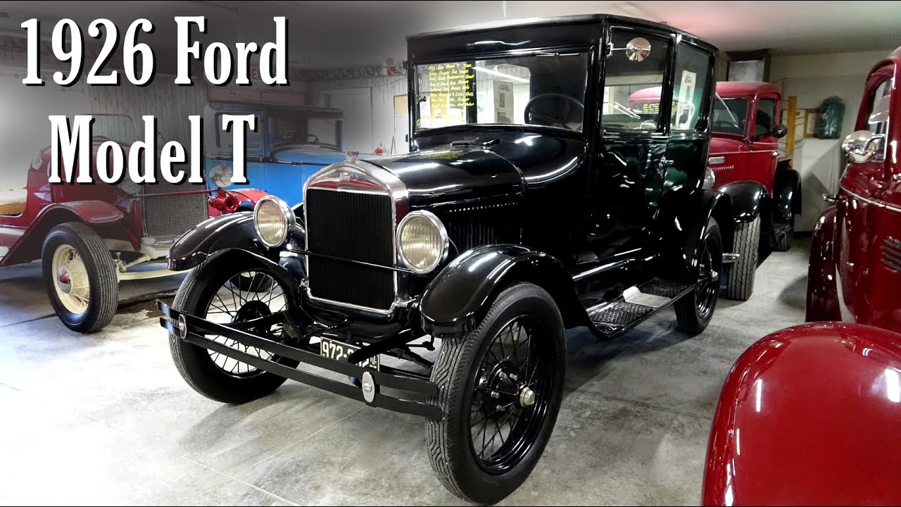 1926 Ford Model T Tudor Sedan