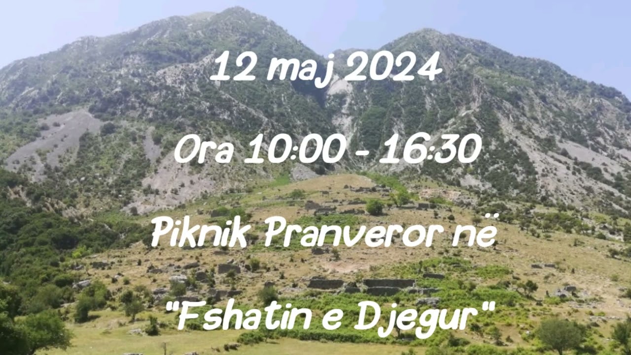 12 maj 2024  Piknik pranveror ne  Fshatin e Djegur , Kallarat