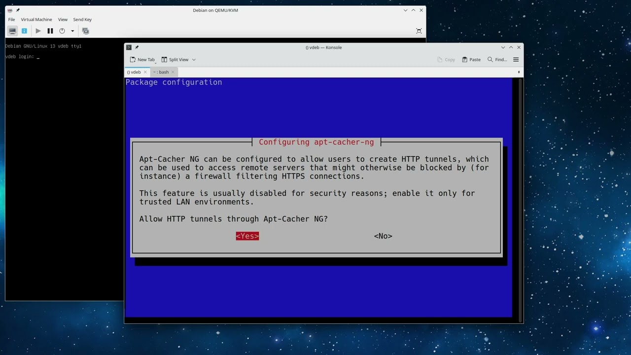 Setting up Apt Cacher NG on Debian (Package Cache)