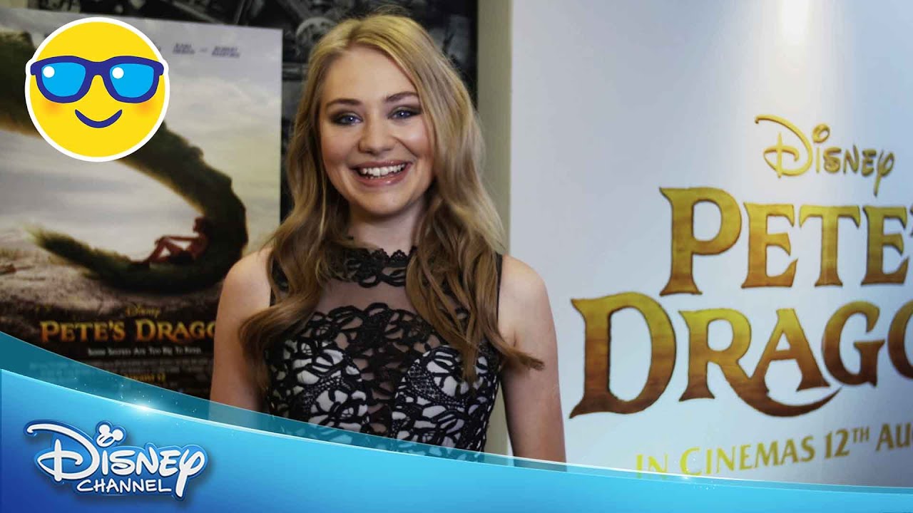 Pete's Dragon | Georgia Lock at the European Premiere | Official Disney Channel UK