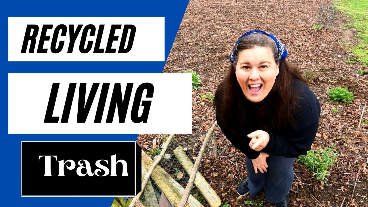 Is it Trash? Zero waste DIY Recycle Outdoor Project-Saving the Landfill!!