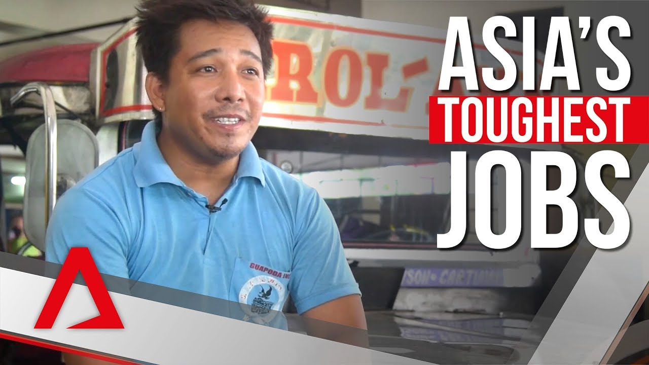 Asia's toughest jobs: The life of a smiling jeepney driver