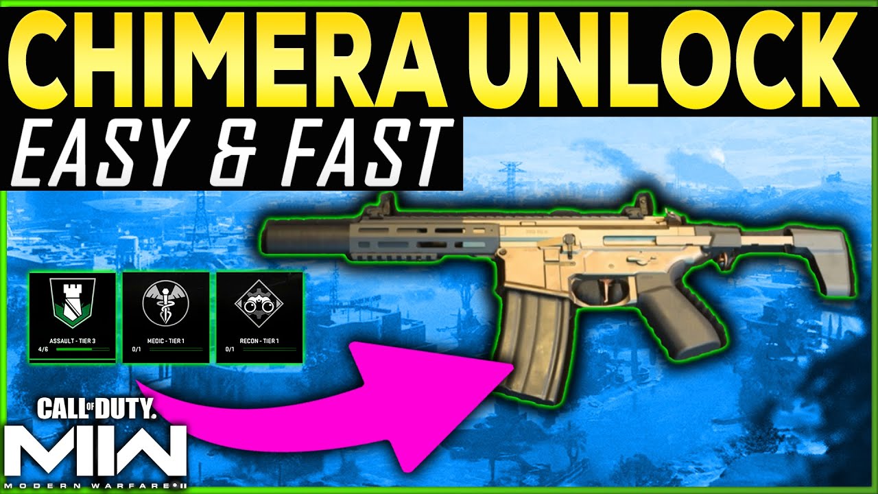 MW2 DMZ HOW TO UNLOCK CHIMERA AR Fast and Easy - Exclusive Blueprint for DMZ?