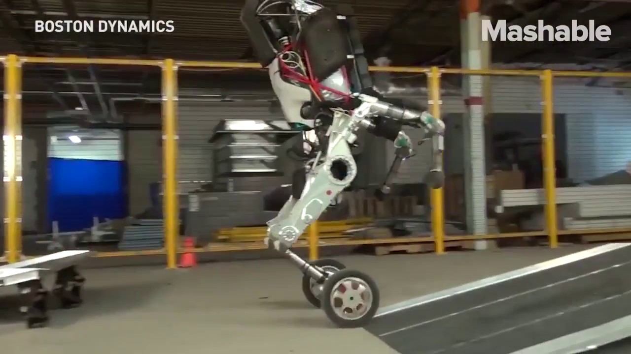 Parkour Robot by Boston Dynamics