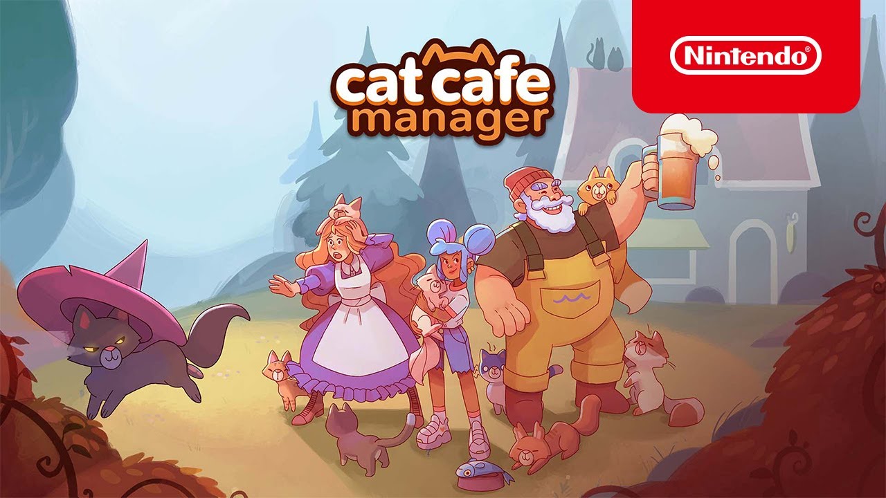 Cat Cafe Manager - Launch Trailer - Nintendo Switch