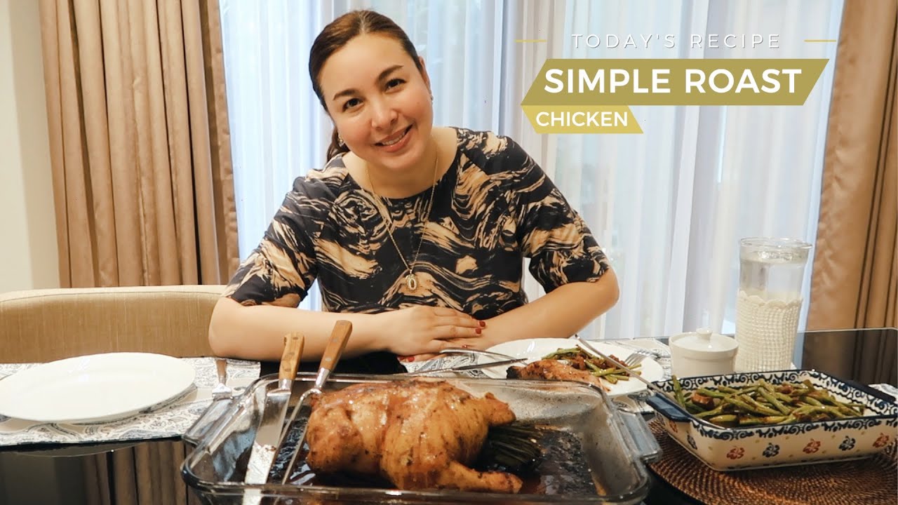 MY SIMPLE ROAST CHICKEN RECIPE | Marjorie Barretto