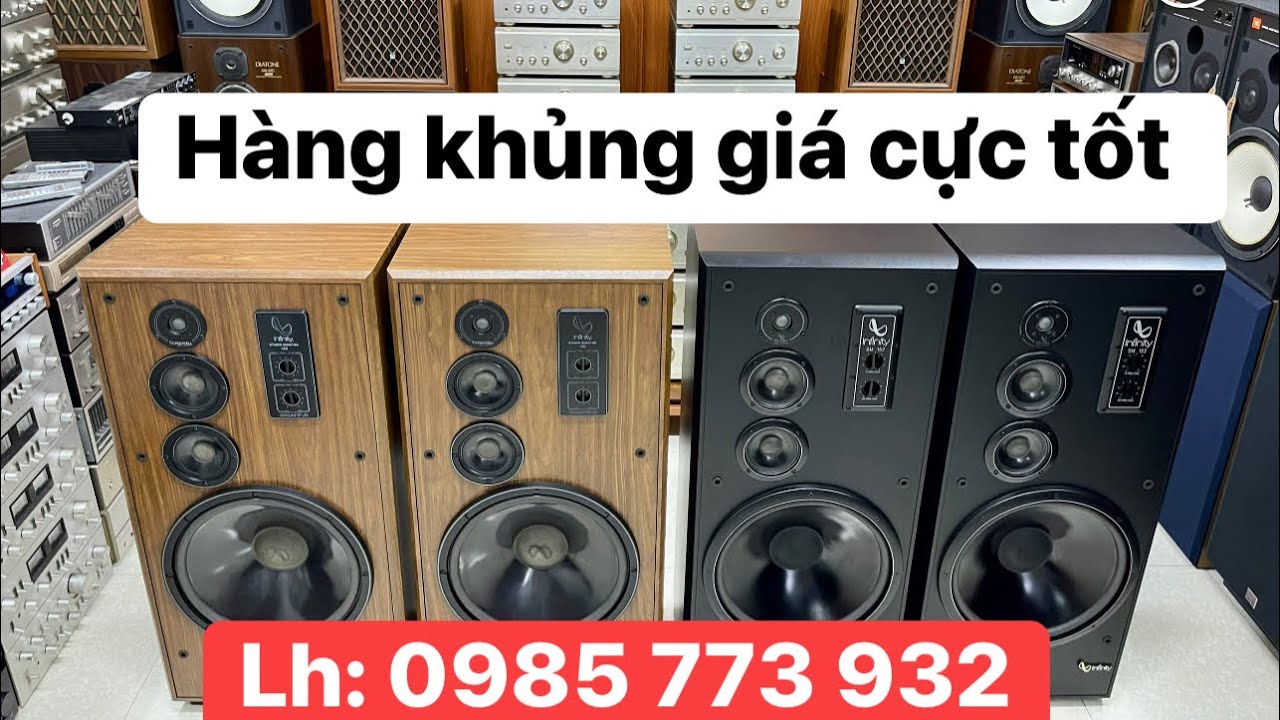 Hàng khủng loa Mỹ. INFINITY MONITER 150 và SM-152.(bass40). Nghe và hát karaoke. Giá tốt: 0985773932