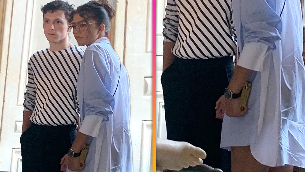 Zendaya and Tom Holland Stroll Hand-in-Hand in Paris