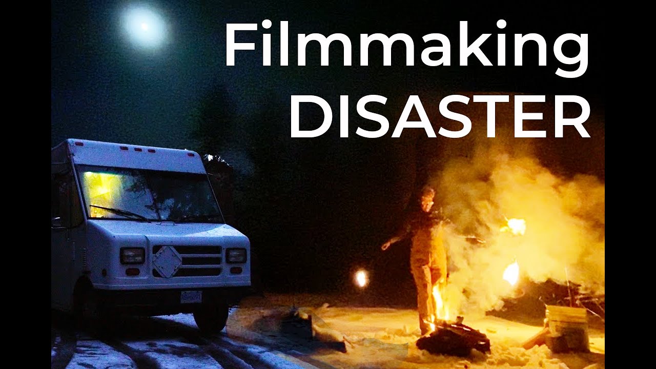 Filmmaking DISASTER - Winter van life - Nothing went to plan...