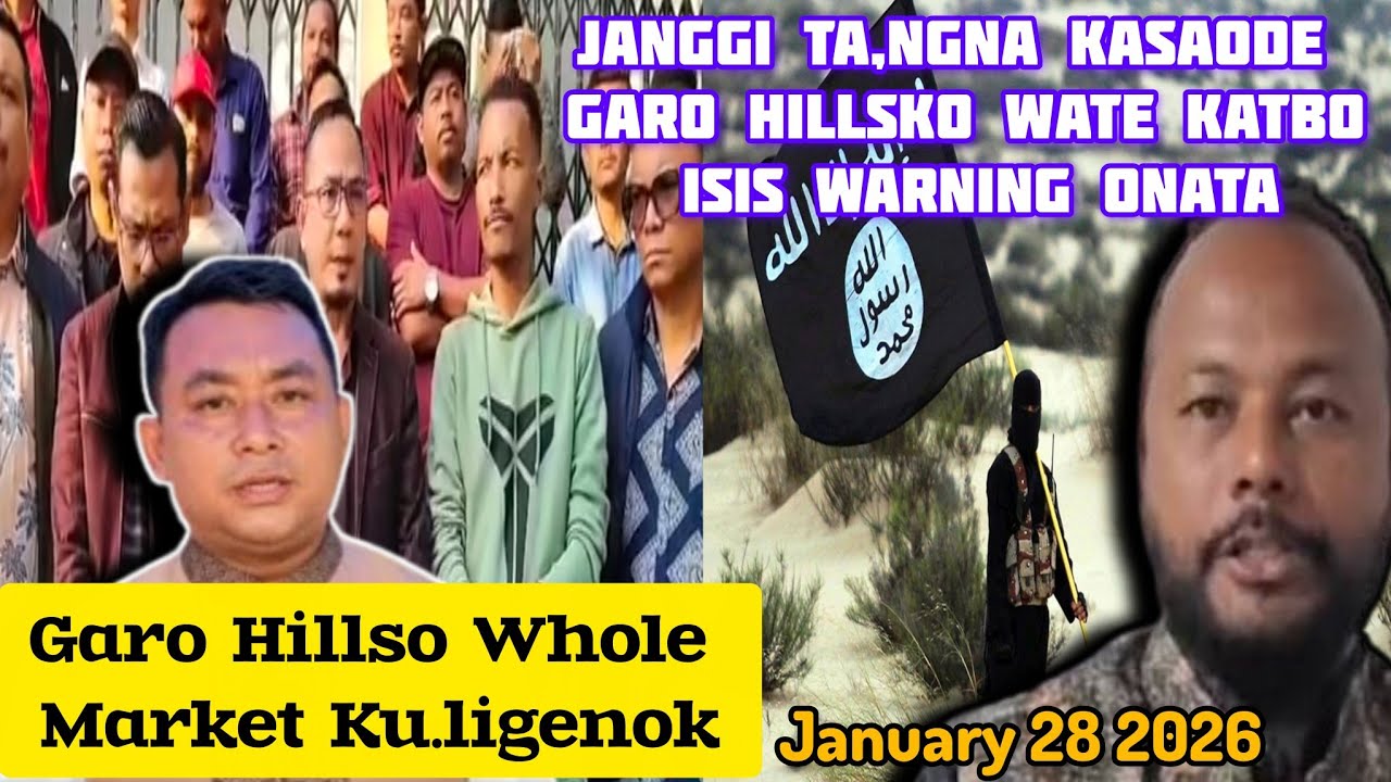 A'chik Jatrang Garo Hillsoni katbo- ongjaode si.na nangen- bangal me.suko nangja wholesale market-