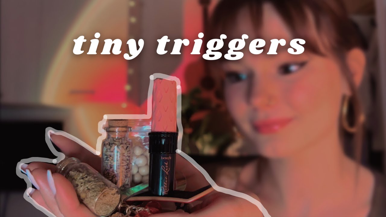 ASMR Tiny Triggers - sound assortment for sleep (whispers, tapping, crinkles)