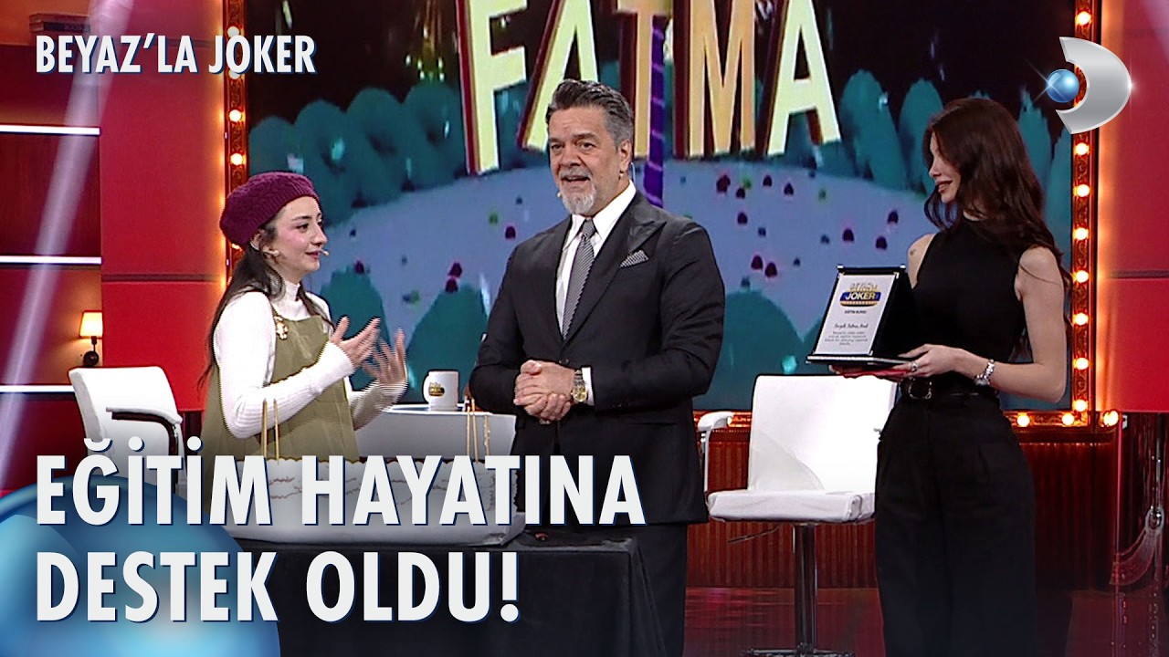 Fatma'ya anlamlı doğum günü hediyesi! | Beyaz'la Joker 6. Bölüm 