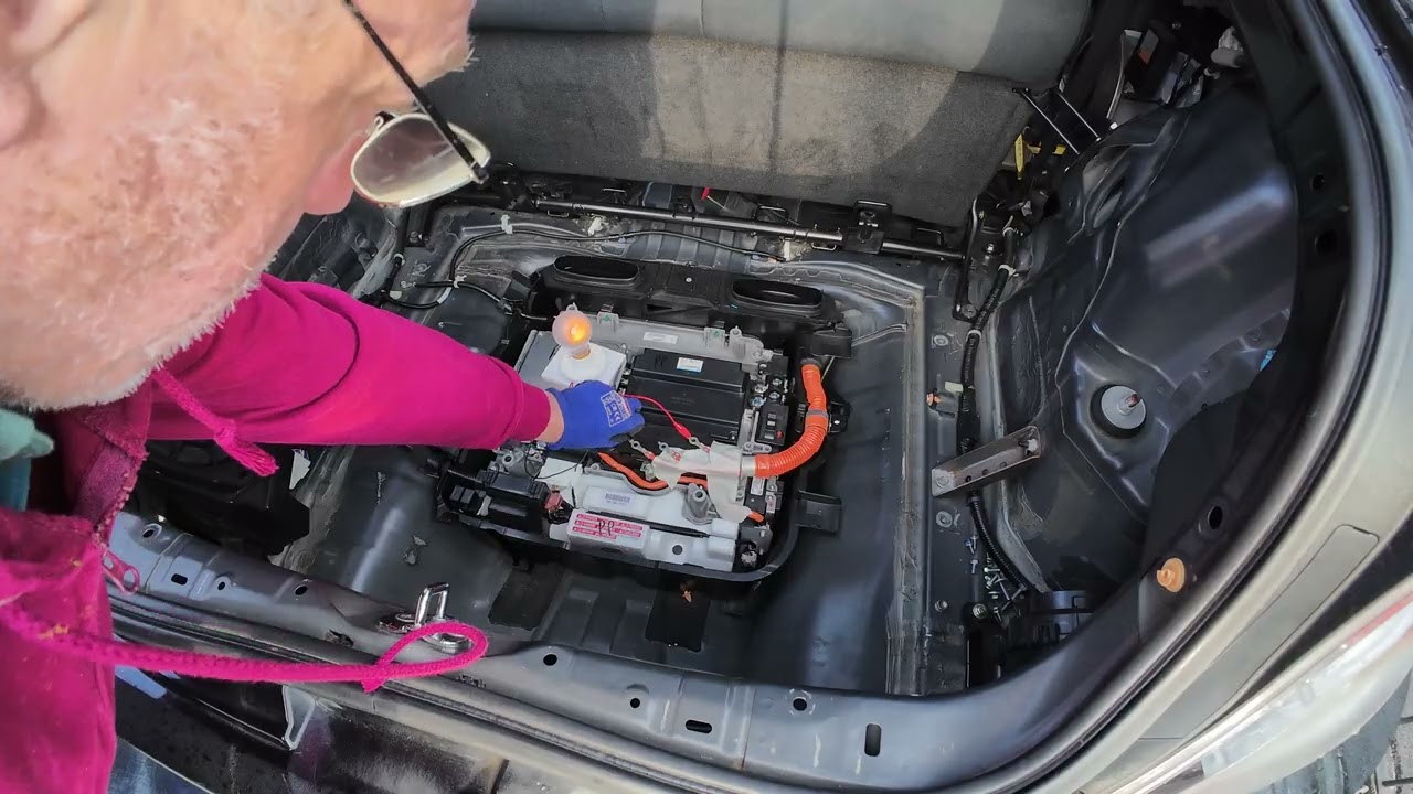 Honda IMA Motor Fail. CR-Z, Insight. P15A5 Motor Current Circuit. IMA HV resistance to ground fail!