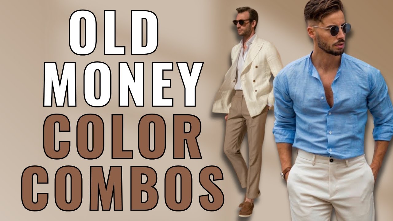 5 классических цветовых сочетаний, которые ценят мужчины OLD MONEY