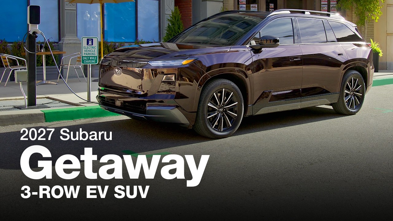 全く新しい2027年型スバル・ゲッタウェイEV SUV。愛の力で。