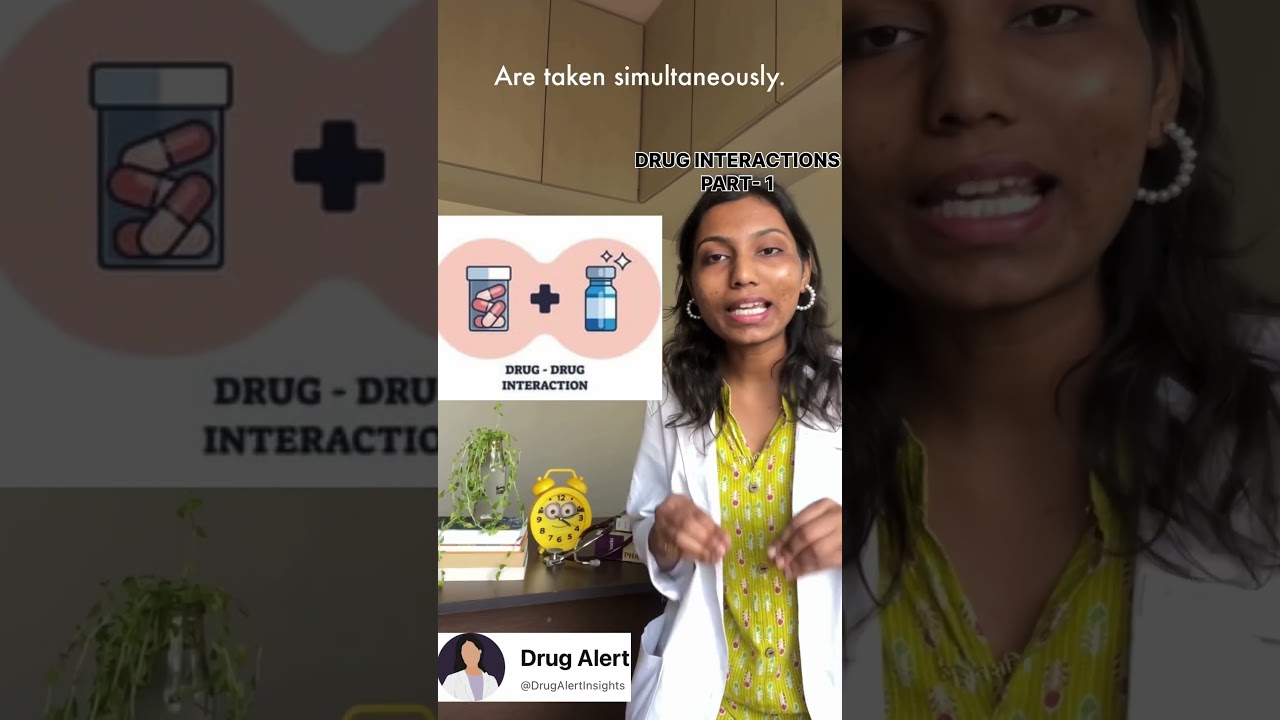 Be aware! Check out for drug interactions. 