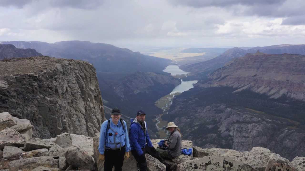 Climbing Squaretop Mountain in Wyoming